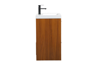 Wyatt Bathroom Vanity Set in Teak