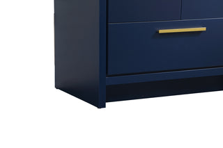 Wyatt Bathroom Vanity Set in Blue