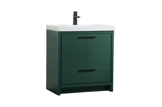 Wyatt Bathroom Vanity Set in Green