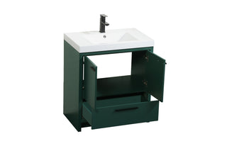Wyatt Bathroom Vanity Set in Green