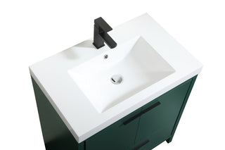Wyatt Bathroom Vanity Set in Green