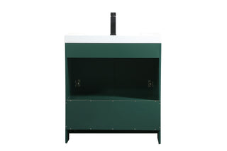 Wyatt Bathroom Vanity Set in Green