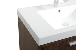 Wyatt Bathroom Vanity Set in Walnut