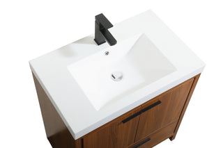 Wyatt Bathroom Vanity Set in Teak