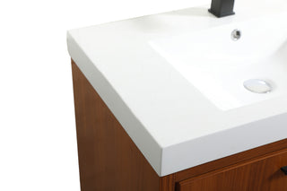 Wyatt Bathroom Vanity Set in Teak