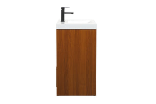 Wyatt Bathroom Vanity Set in Teak
