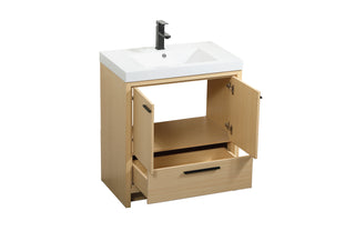 Wyatt Bathroom Vanity Set in Maple