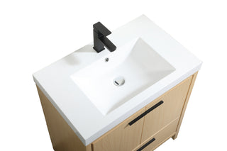 Wyatt Bathroom Vanity Set in Maple