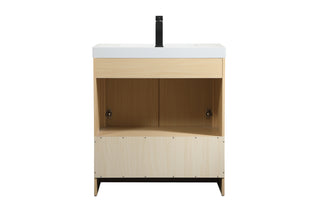 Wyatt Bathroom Vanity Set in Maple
