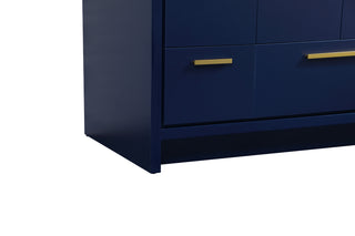 Wyatt Bathroom Vanity Set in Blue