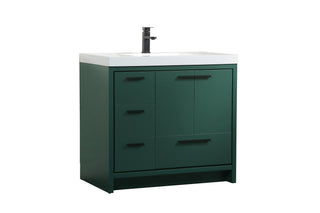 Wyatt Bathroom Vanity Set in Green