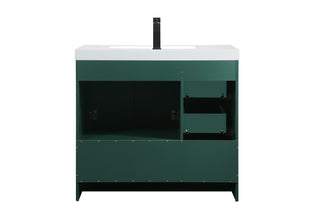 Wyatt Bathroom Vanity Set in Green