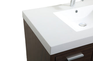 Wyatt Bathroom Vanity Set in Walnut