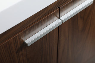 Wyatt Bathroom Vanity Set in Walnut