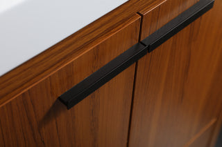 Wyatt Bathroom Vanity Set in Teak