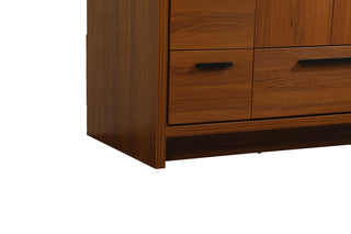 Wyatt Bathroom Vanity Set in Teak
