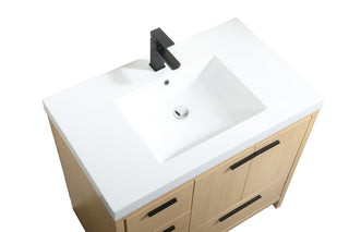 Wyatt Bathroom Vanity Set in Maple