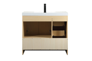 Wyatt Bathroom Vanity Set in Maple