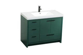Wyatt Bathroom Vanity Set in Green