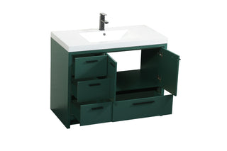 Wyatt Bathroom Vanity Set in Green