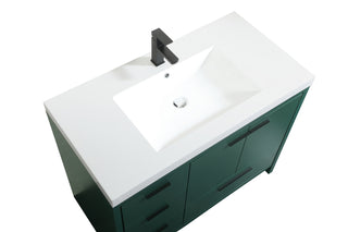 Wyatt Bathroom Vanity Set in Green
