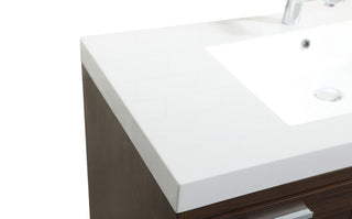 Wyatt Bathroom Vanity Set in Walnut