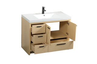 Wyatt Bathroom Vanity Set in Maple