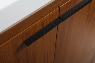 Wyatt Bathroom Vanity Set in Teak