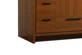Wyatt Bathroom Vanity Set in Teak