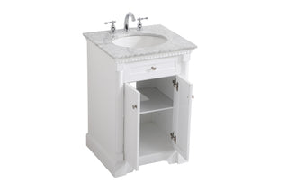 Clarence Bathroom Vanity Set in White