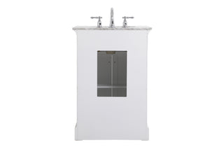 Clarence Bathroom Vanity Set in White