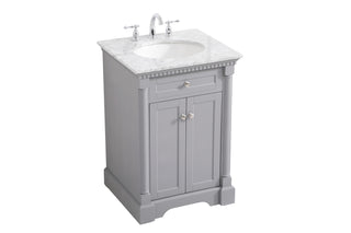 Clarence Bathroom Vanity Set in Grey