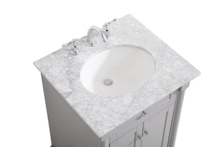 Clarence Bathroom Vanity Set in Grey