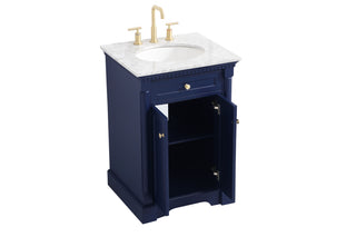 Clarence Bathroom Vanity Set in Blue