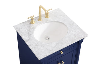 Clarence Bathroom Vanity Set in Blue