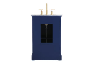 Clarence Bathroom Vanity Set in Blue