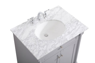 Clarence Bathroom Vanity Set in Grey