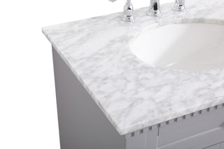 Clarence Bathroom Vanity Set in Grey
