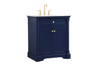 Clarence Bathroom Vanity Set in Blue