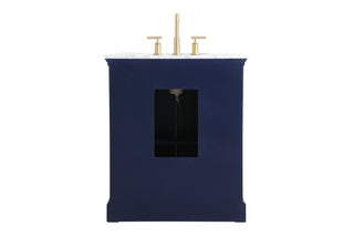 Clarence Bathroom Vanity Set in Blue