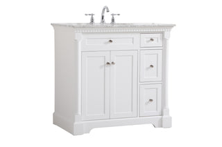 Clarence Bathroom Vanity Set in White