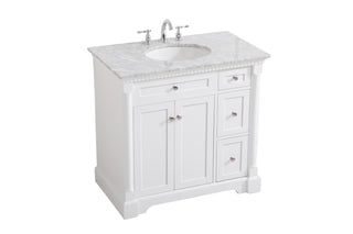 Clarence Bathroom Vanity Set in White
