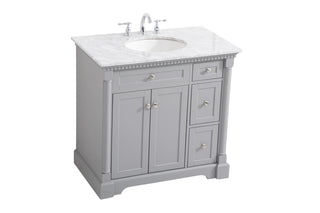 Clarence Bathroom Vanity Set in Grey