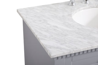 Clarence Bathroom Vanity Set in Grey