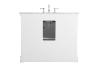 Clarence Bathroom Vanity Set in White