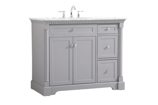 Clarence Bathroom Vanity Set in Grey