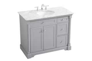 Clarence Bathroom Vanity Set in Grey