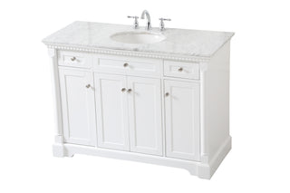 Clarence Bathroom Vanity Set in White
