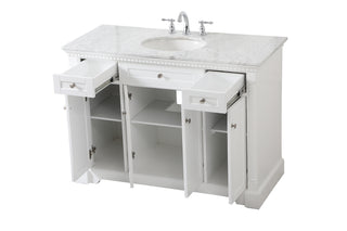 Clarence Bathroom Vanity Set in White