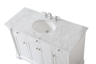 Clarence Bathroom Vanity Set in White